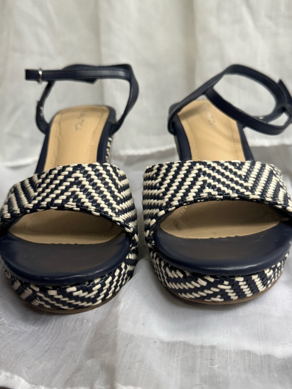 Nautica Wedge Sandals - Picture 8 of 11